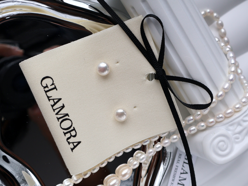Luna Grace 8-9mm Pearl Earrings image 5