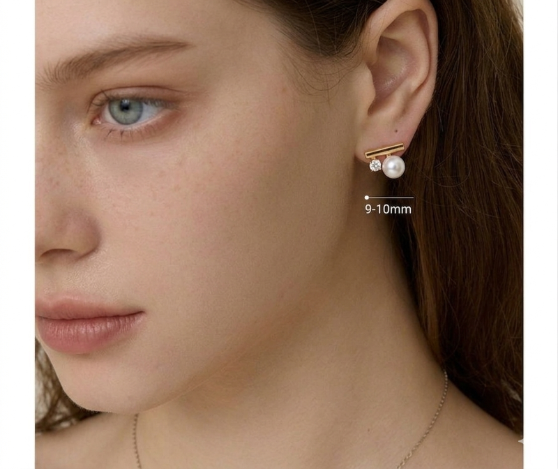 Linea Pearl Earrings image 3